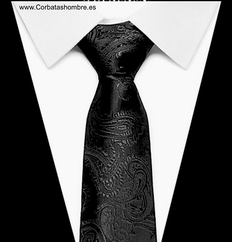 Corbata negra. Diseños y mejores estilos