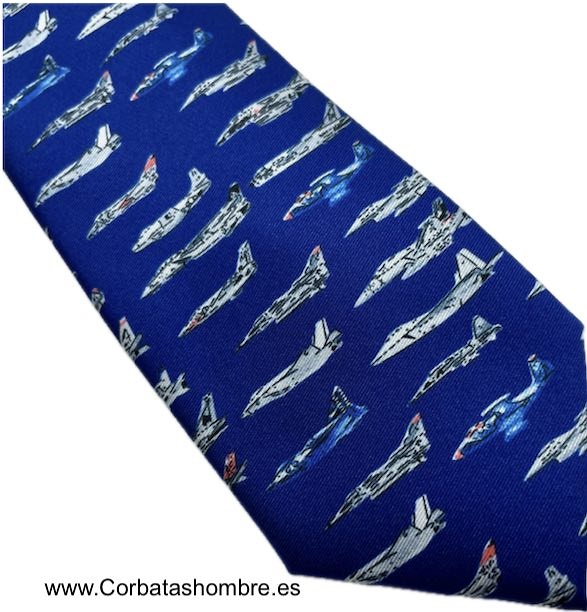 CORBATA AZUL AVIONES CAZA COMBATE DEL SIGLO XX MÍTICOS 