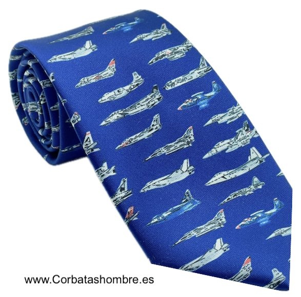 CORBATA AZUL AVIONES CAZA COMBATE DEL SIGLO XX MÍTICOS 