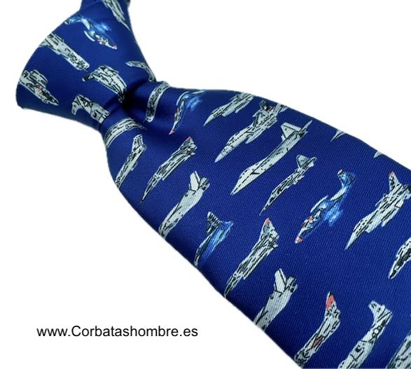 CORBATA AZUL AVIONES CAZA COMBATE DEL SIGLO XX MÍTICOS 