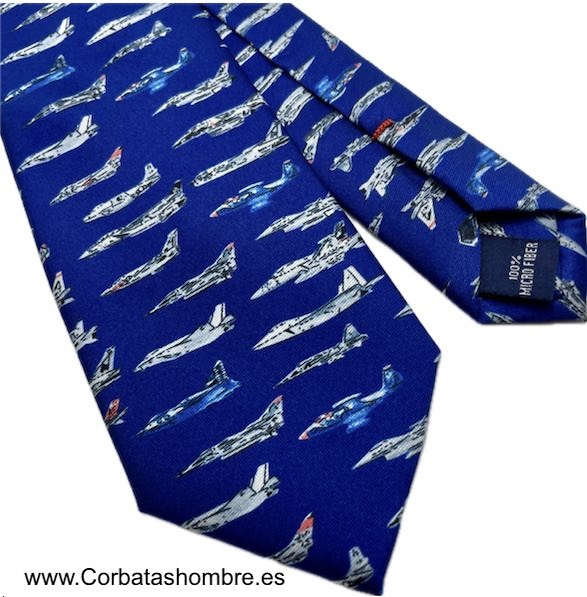 CORBATA AZUL AVIONES CAZA COMBATE DEL SIGLO XX MÍTICOS 