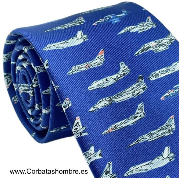 CORBATA AZUL AVIONES CAZA COMBATE DEL SIGLO XX MÍTICOS 