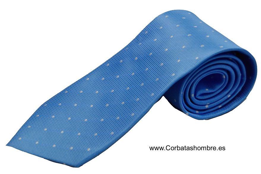 Corbata azul online cielo